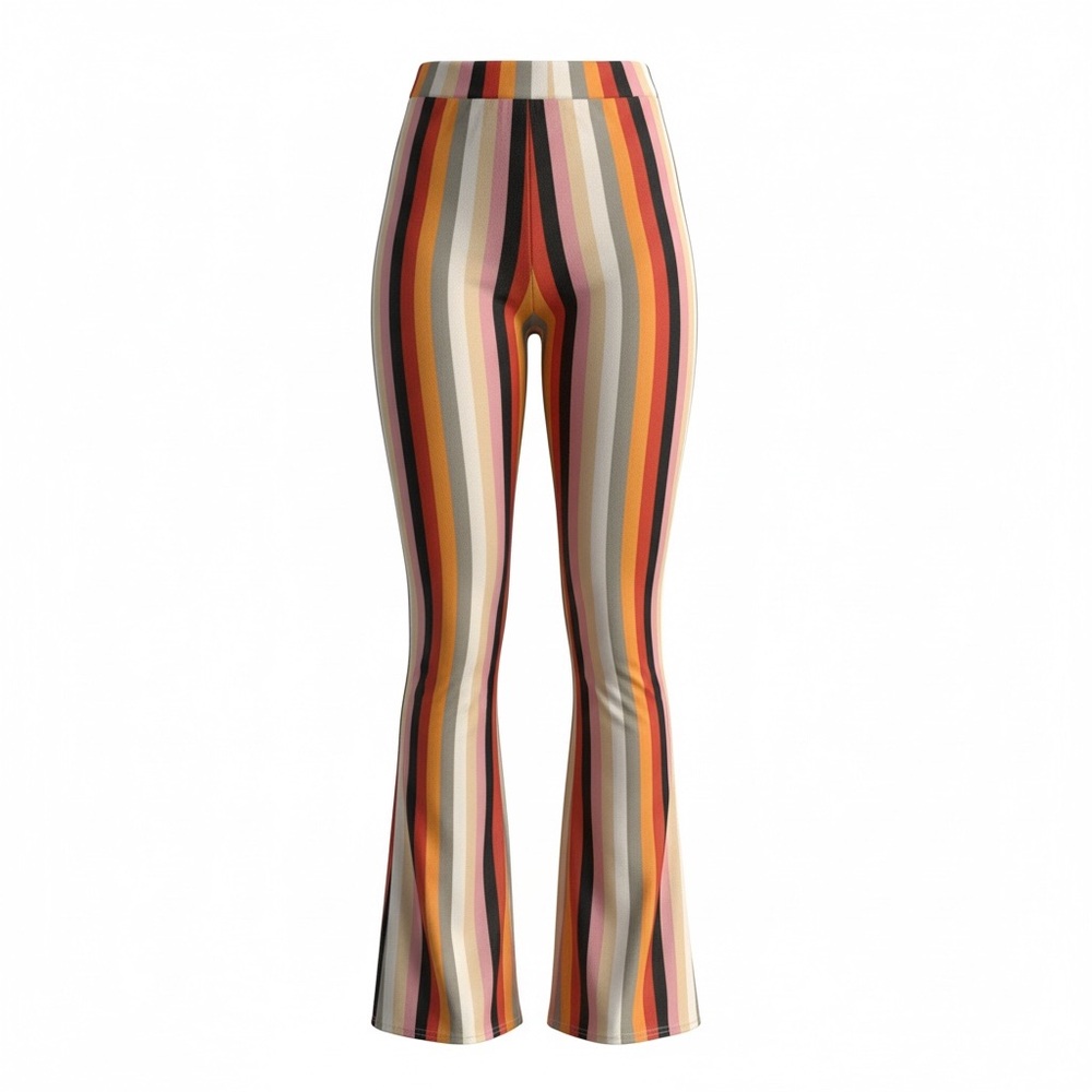 MISS SELFRIDGE🎀Striped Bell Bottoms🎀High Waist🎀SZ 0🎀NWT🎀Versatile & Flattering!